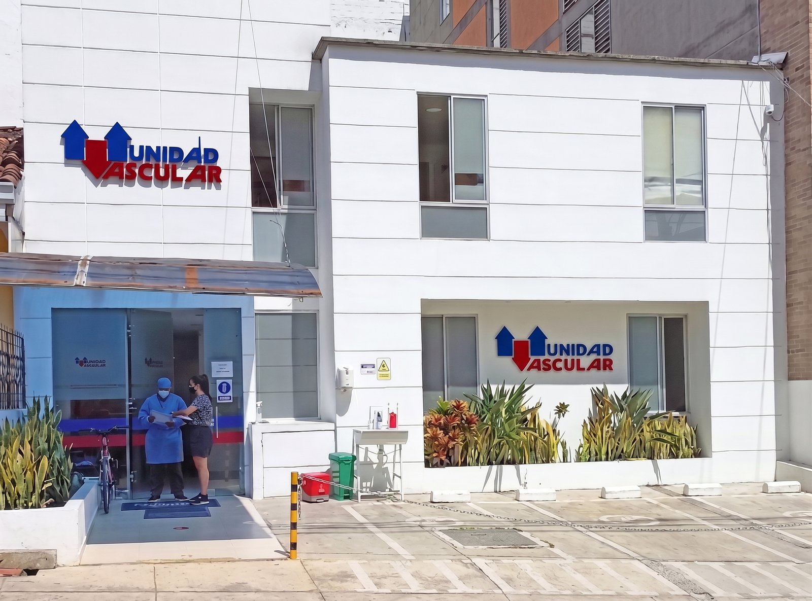 Unidad vascular por fuera